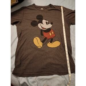 Vintage Tshirt Oversized - Size Large - Gray - Disney Mickey Mouse - Normcore